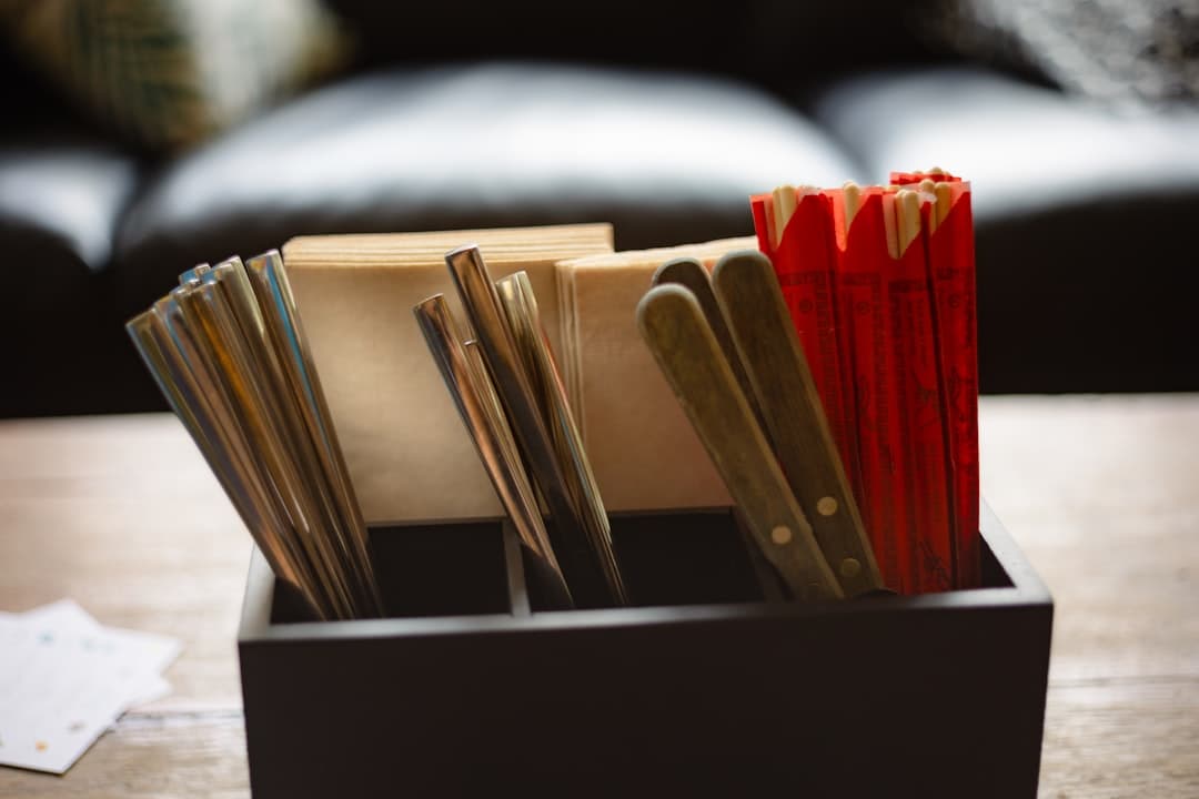 Tidy paper files organised in folders.